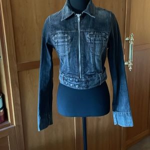Marciano denim cropped jacket